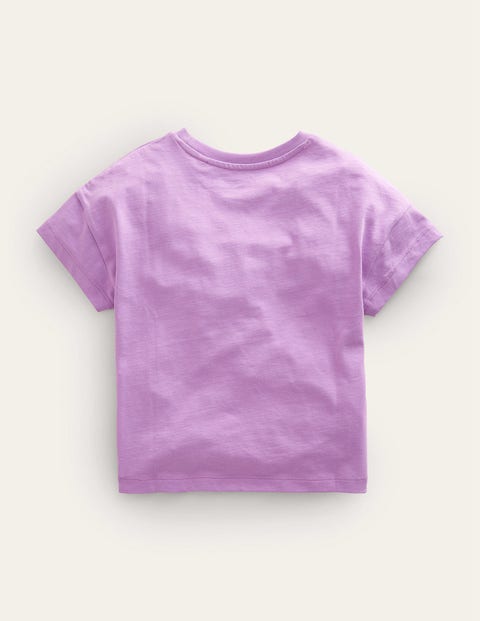 Printed Graphic T-shirt - Lupin Purple Sushi | Boden US