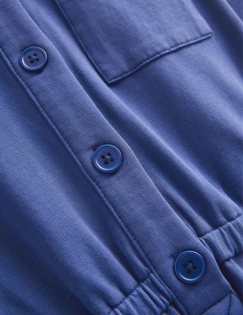 Jersey Boiler Suit - Starboard Blue | Boden US