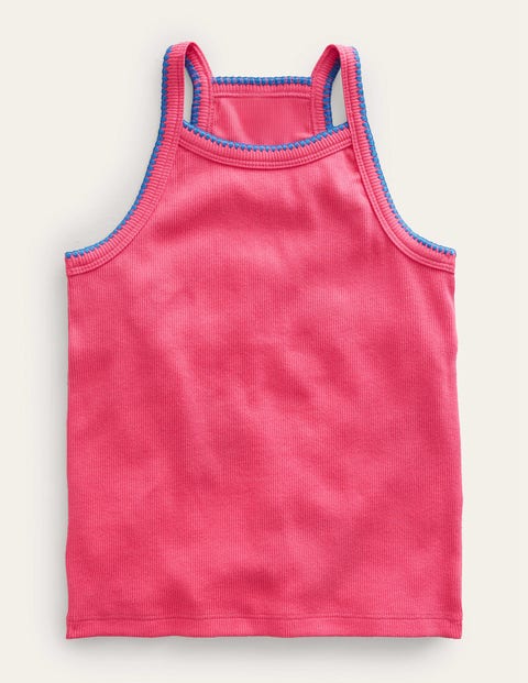 Débardeur Bébé Rose ZY Baby - Taille 9/12 Mois - 100% Coton - Neuf Avec étiquettes