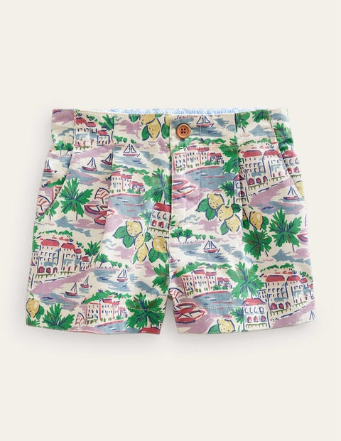 Printed Chino Shorts Multicouloured Girls Boden