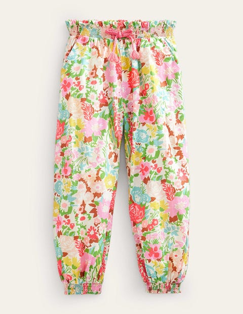 Cuffed Holiday Trousers Multicouloured Girls Boden