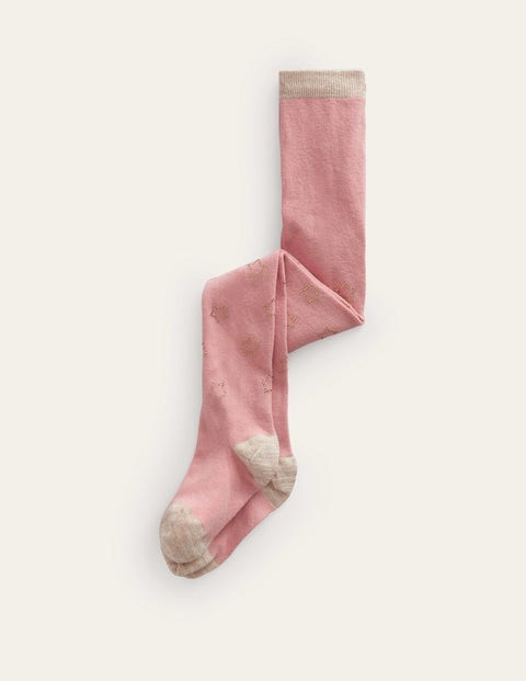 Boden Twinkle Tights Pink Girls