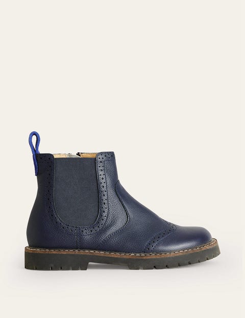 Chelsea Boots Blue Girls Boden