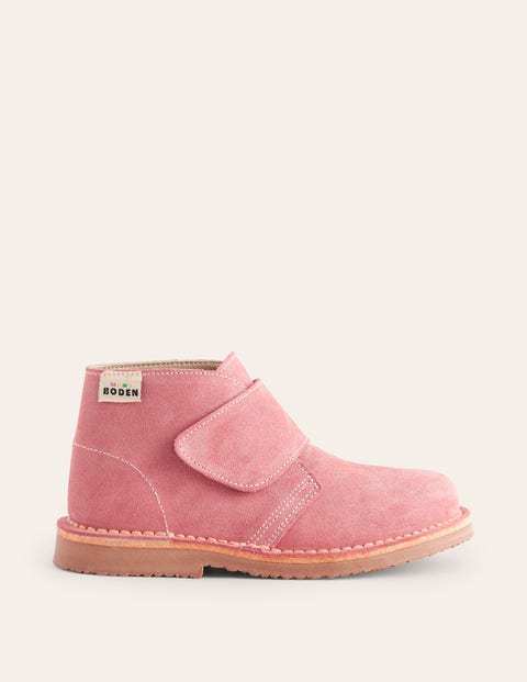 Boden Kids' Suede Desert Boot Pink Girls