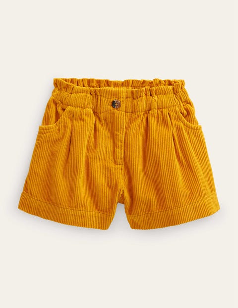 Chunky Cord shorts Yellow Girls Boden