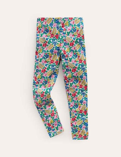 Mini Boden Kids' Fun Leggings Multi Flowerbed Girls Boden