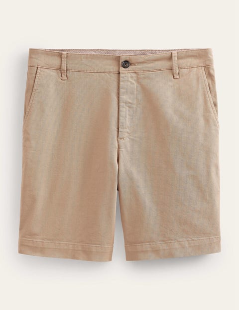 Laundered Chino Shorts Natural Men Boden