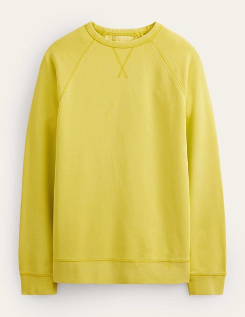 Garment Dye Sweatshirt yellow Men Boden