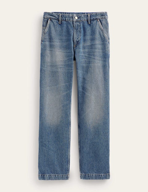 Relaxed Fit Jean Mid Wash Trend Men Boden