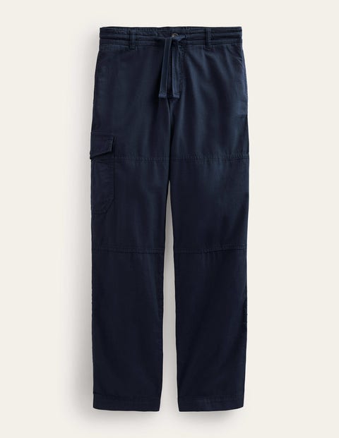 Relaxed Sailing Trousers Navy Men Boden