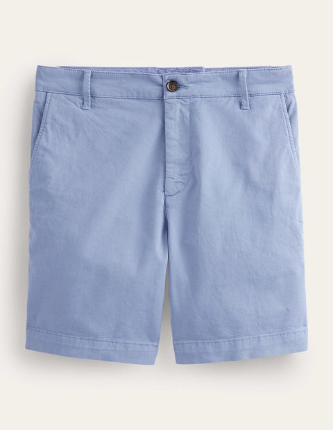 Laundered Chino Shorts Blue Men Boden