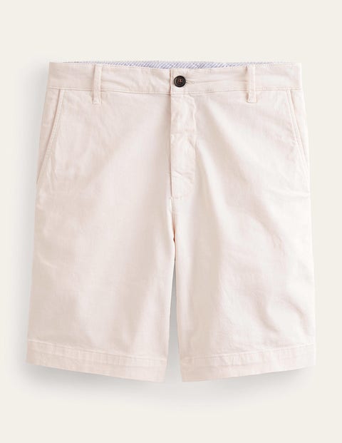 Boden Laundered Chino Shorts Ivory Men