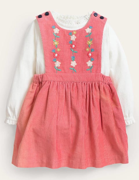 Woven Pinnie Set Red Baby Boden