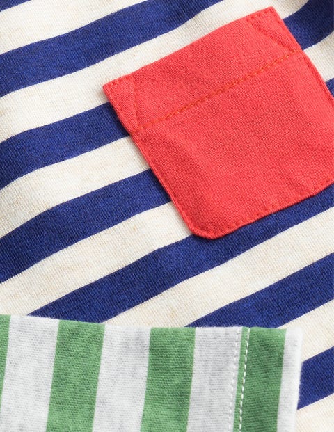 GOTS Stripe T-Shirt - Multi Hotchpotch | Boden UK
