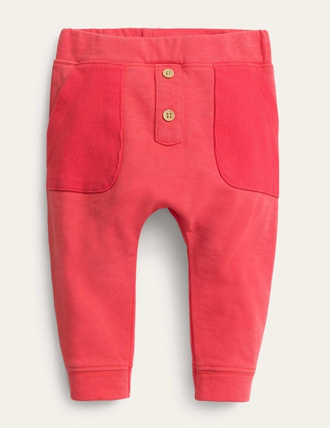 Boden Kids' Garment Wash Pants Jam Red Girls