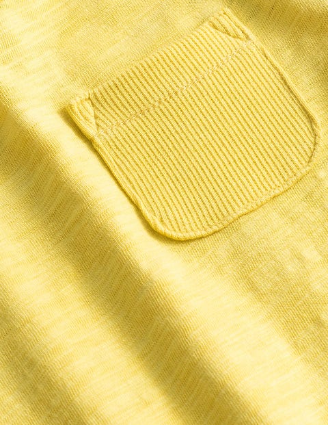 Garment Wash T-Shirt - Buttercup Yellow | Boden US
