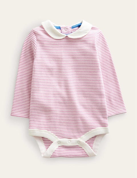 Ribbed Body Pink Baby Boden
