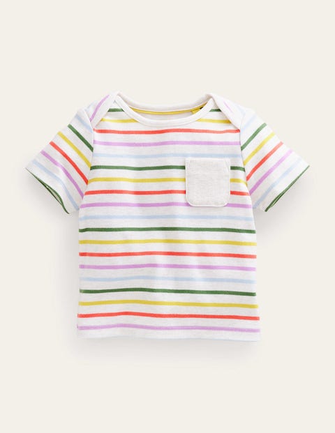 Stripe T-Shirt Multi Girls Boden