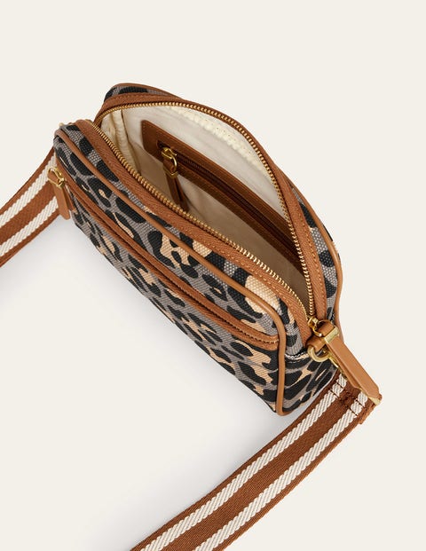 Boden Womens Animal Crossbody Bag