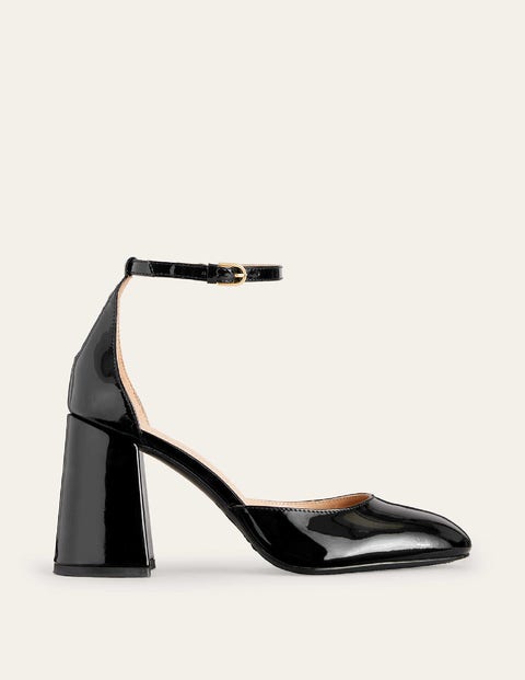 Boden Patent-leather Court Shoes Black Patent Women