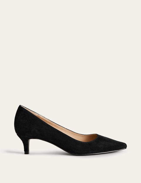 Boden Lara Low-heeled Court Shoes Black Women