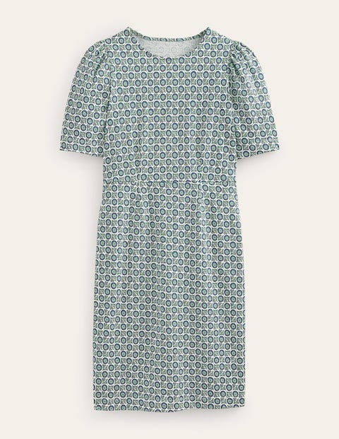 Zoe Jersey Dress Blue Women Boden