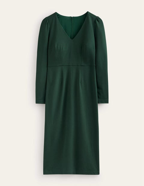 Boden Bethany Jersey Midi Dress Chatsworth Green Women