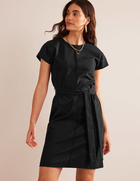 Tara Jersey T-Shirt Dress - Black | Boden US