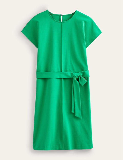 Tara Ponte T-Shirt Dress Green Women Boden