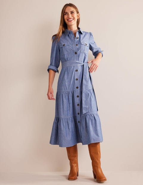 chambray dress