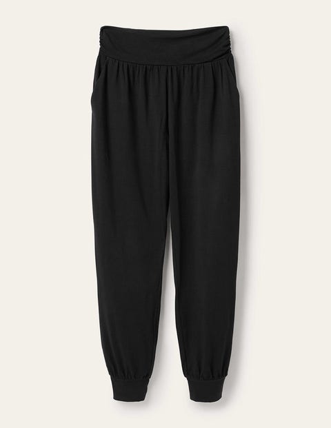 Bas de jogging Hareem en jersey - Noir