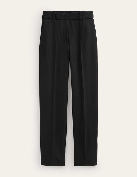 Tailored Tapered Trousers Black Women Boden