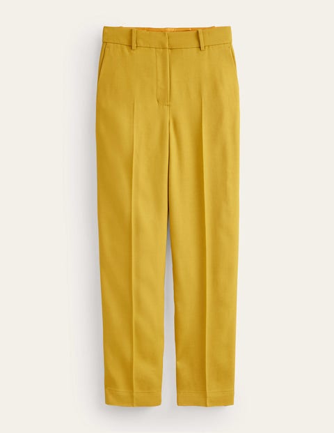 Tailored Tapered Trousers Green Women Boden