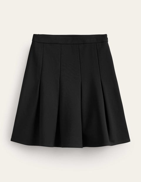 Flippy Ponte Mini Skirt Black Women Boden