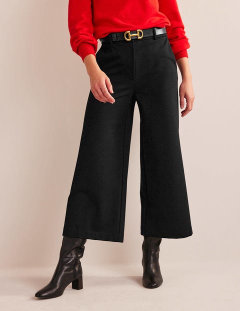 BODEN Wells Wide Leg Ponte Trousers