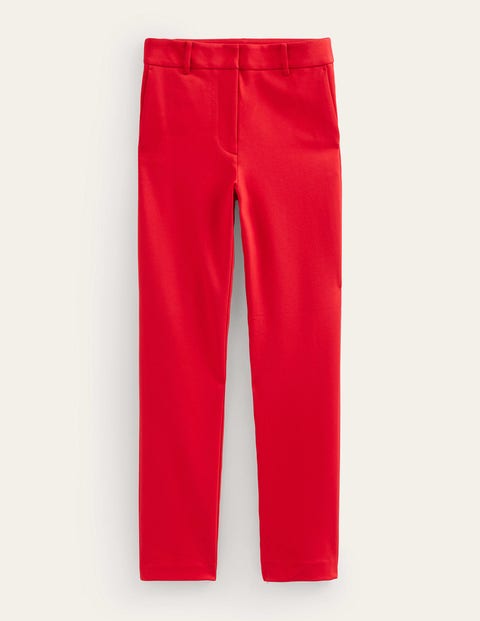 Highgate Ponte Trousers Red Women Boden