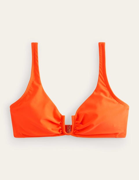 U-Bar Bikini Top Orange Women Boden