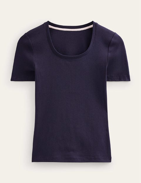 Essential Jersey T-Shirt Blue Women Boden