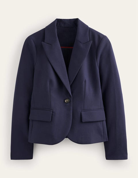 The Canonbury Blazer mit klassischem Schnitt Damen Boden, Marineblau