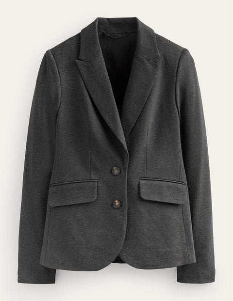 The Marylebone Jersey Blazer Black Women Boden