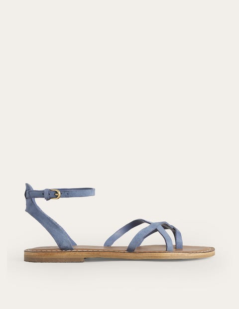 Gabriela Hearst Lynn Suede Fisherman Sandals | Neiman Marcus