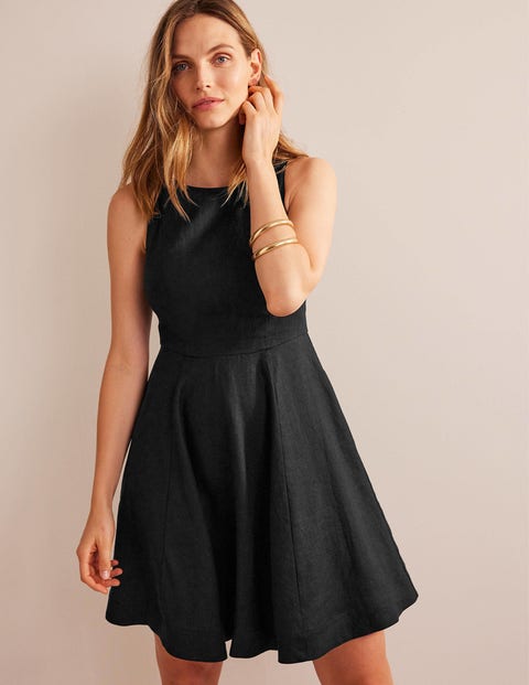 fit flare mini dress