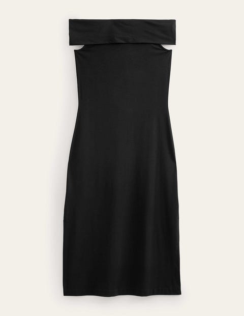 Bardot Jersey Midi Dress Black Women Boden