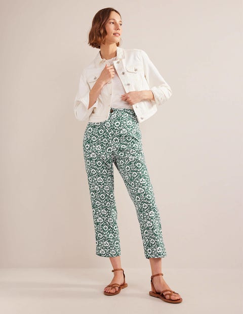 Fluid Printed Wide Pants - Harvest Gold, Paisley Terrace