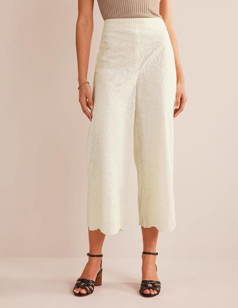 Ivory deals palazzo pants