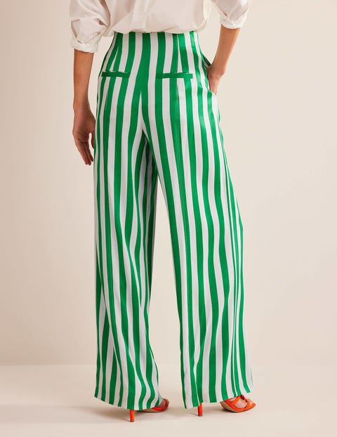 Striped Trouser Pants Women Trousers Semi Formals at Rs 225/piece in Surat