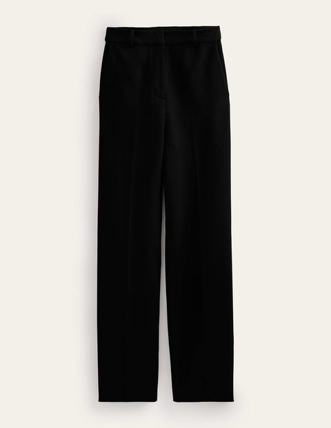 Pimlico Ponte Trousers - Black | Boden US