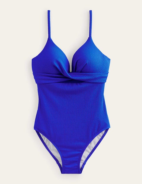 Capri Cup-size Swimsuit Blue Women Boden