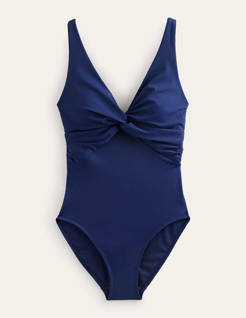 Twist Classic Swimsuit Blue Women Boden
