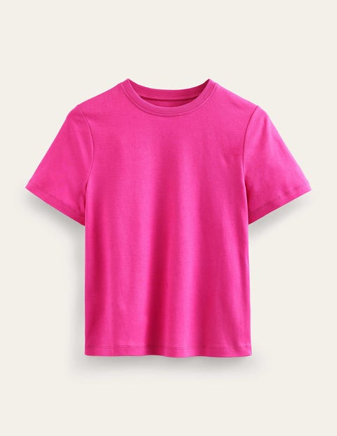 Perfect Cotton T-shirt Pink Women Boden